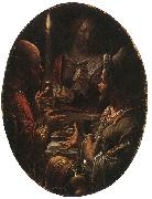 Joachim Wtewael Supper at Emmaus Spain oil painting artist